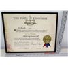Image 5 : Framed Jim Nabors 'Tennessee Colonel Aide de Camp' Commission w/ Signatures & Seal