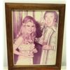Image 1 : Framed Phototograph - Jim Nabors & Charo