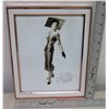 Image 5 : Framed Mildred Huie Autographed Black & White Photograph to Jim Nabors