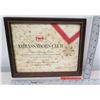 Image 6 : Framed TWA Jim Nabors Ambassadors Club Membership Certificate