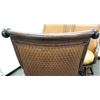 Image 6 : Qty 5 Matching Woven Rattan Chairs w/ Round Seats, 38" Back Ht.