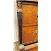 Image 13 : Antique Burl French Empire Chest of Drawers w/ Jim Nabors Tag