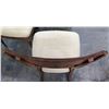 Image 6 : Qty 8 Wooden Chairs with Upholstered Seats, 37.5" Back Ht., Seat 21"W