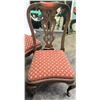 Image 6 : Qty 4 Antique Queen Anne Style Urn-Back Chairs, 40" Back Ht.