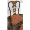 Image 7 : Qty 4 Antique Queen Anne Style Urn-Back Chairs, 40" Back Ht.