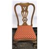 Image 8 : Qty 4 Antique Queen Anne Style Urn-Back Chairs, 40" Back Ht.