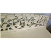 Image 5 : White Painted Wooden Relief-Carved Regency Side Table 55" 25"D, 38"H