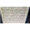 Image 6 : Framed Original 1992 Indy 500 Jim Nabors Vocal Sheet "Back Home in Indiana" by John Tatgenhorst