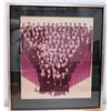 Image 1 : Framed Black & White Photograph Hollywood Celebrities (Names on Back of Frame)