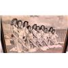 Image 2 : Framed Signed Black & White Photograph - Alabama Cheer Squad