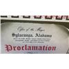 Image 2 : Framed Proclamation of 'Jim Nabors Day' in Sylacauga Alabama, 17" x 13"