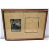 Image 1 : Framed Original 1839 Letter Signed by Jefferson Davis, COA, 25" x 19"