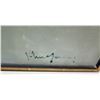 Image 2 : Framed Original Painting on Canvas, 'Le Cirque', Artist John Young, Signed, 29" x 41" (water damage?