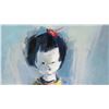 Image 2 : Framed Original Painting on Canvas, Ballerina, Artist John Young, Signed 22.5" x 14.5"