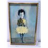 Image 8 : Framed Original Painting on Canvas, Ballerina, Artist John Young, Signed 22.5" x 14.5"