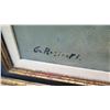 Image 2 : Framed Original Painting, The Cavalry, Artist G. Rastroft, Signed 46" x 34"