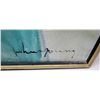Image 2 : Framed Original Abstract Painting, Artist John Young, Signed  41" x 41" (photo in Lot 471 shows this