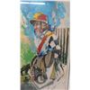 Image 2 : Framed & Signed Giclee Painting, Polo Player, (Ltd. Ed. 160 of 300) 26" x 44.5"