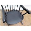 Image 3 : "The Jim Nabors Chair" Black Rocking Chair, Presented by Sylacauga City Schools Foundation 2003