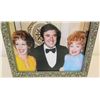 Image 2 : Framed Photograph of Jim Nabors, Carol Burnett, Lucille Ball