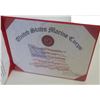 Image 2 : U.S. Flag & 2007 Certification of U.S. Flag Flown Over Pacific War Memorial, etc, 2007
