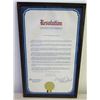 Image 1 : Jim Nabors Achievement  Resolution from Honorable Robert Cline