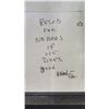 Image 2 : Framed Signed Note "Resvd for Nabors if he does good"