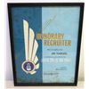 Image 1 : Framed Jim Nabors U.S. Air Force 'Honorary Recruiter' Designation 1972