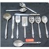 Image 1 : 11-Piece Flatware Server Set