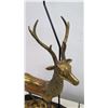 Image 2 : Brass Deer Lamp (no lamp shade)