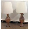 Image 1 : Pair of Brass Urn Lamps