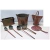 Image 1 : Misc. Brass/Copper? Baskets, Buckets, etc.