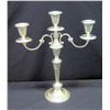 Image 1 : Candelabra Bearing the Marking "Gorham Sterling Weighted Reinforced with Other Metal"