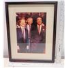 Image 4 : Framed Photograph of Jim Nabors, Andy Griffith, Ron Howard