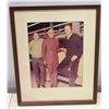 Image 1 : Framed Photograph of Jim Nabors with Robert Goulet
