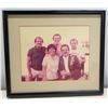 Image 1 : Framed Photograph of Jim Nabors, Burt Reynolds, etc.