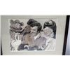 Image 2 : Framed Black & White Photograph of Jim Nabors & Muppet Show Characters
