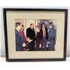 Image 1 : Framed Photograph of Ronald Reagan & Nancy Reagan w/ JimNabors