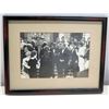 Image 1 : Framed Black & White Photograph of Hollywood Celebrities