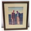 Image 1 : Framed Photograph of Jim Nabors and Male Friend
