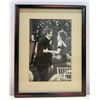 Image 1 : Framed Black & White Photograph of Jim Nabors & Carol Burnett