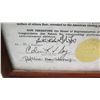 Image 4 : Framed Jim Nabors Hawaii Certificate of Talents w/ Signatures & Gold Seal