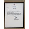 Image 2 : Framed & Signed 80th Birthday Letter from Senator Daniel K. Inouye to Jim Nabors 2010