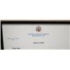 Image 3 : Framed & Signed 80th Birthday Letter from Senator Daniel K. Inouye to Jim Nabors 2010
