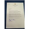 Image 8 : Qty 11 Birthday Letters & Condolences Signed, w/ Seals
