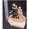 Image 9 : Qty 2 Circus Clown Figurines on Natural Stone Bases, Signed by Artist Ron Lee