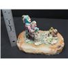 Image 8 : Clown w/ Turtle & Squirrels on Natural Stone Bases, Signed by Artist Ron Lee
