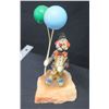 Image 2 : Qty 3 Circus Clown Figurines, on Natural Stone Base, Signed by Artist Ron Lee