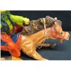 Image 8 : Plaster Clown Cowboy & Horse Figurine