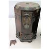 Image 2 : Qty 2 Vintage Wooden Decorative Cannisters